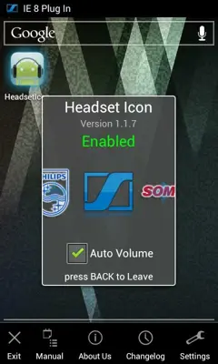 HeadsetIcon android App screenshot 0