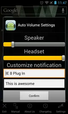 HeadsetIcon android App screenshot 2